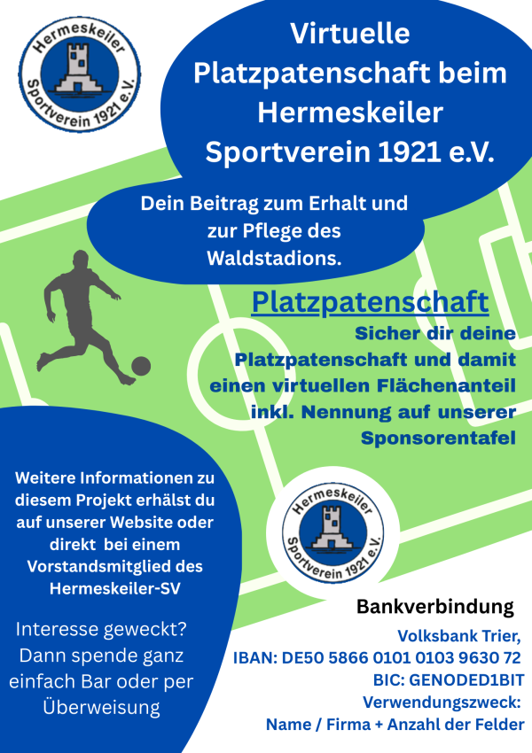 Flyer Platzpatenschaft